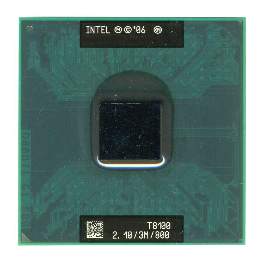 SLAXG Intel Core 2 Duo T8100 2.10GHz 800MHz FSB 3MB L2 Cache Socket BGA479 Mobile Processor