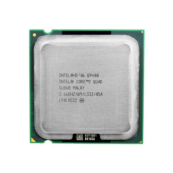 SLB6B Intel Core 2 Quad Q9400 2.66GHz 1333MHz FSB 6MB L2 Cache Socket LGA775 Desktop Processor