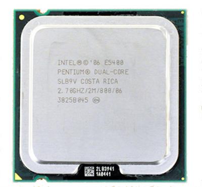 SLB9V Intel Pentium E5400 Dual-Core 2.70GHz 800MHz FSB 2MB L2 Cache Socket LGA775 Desktop Processor