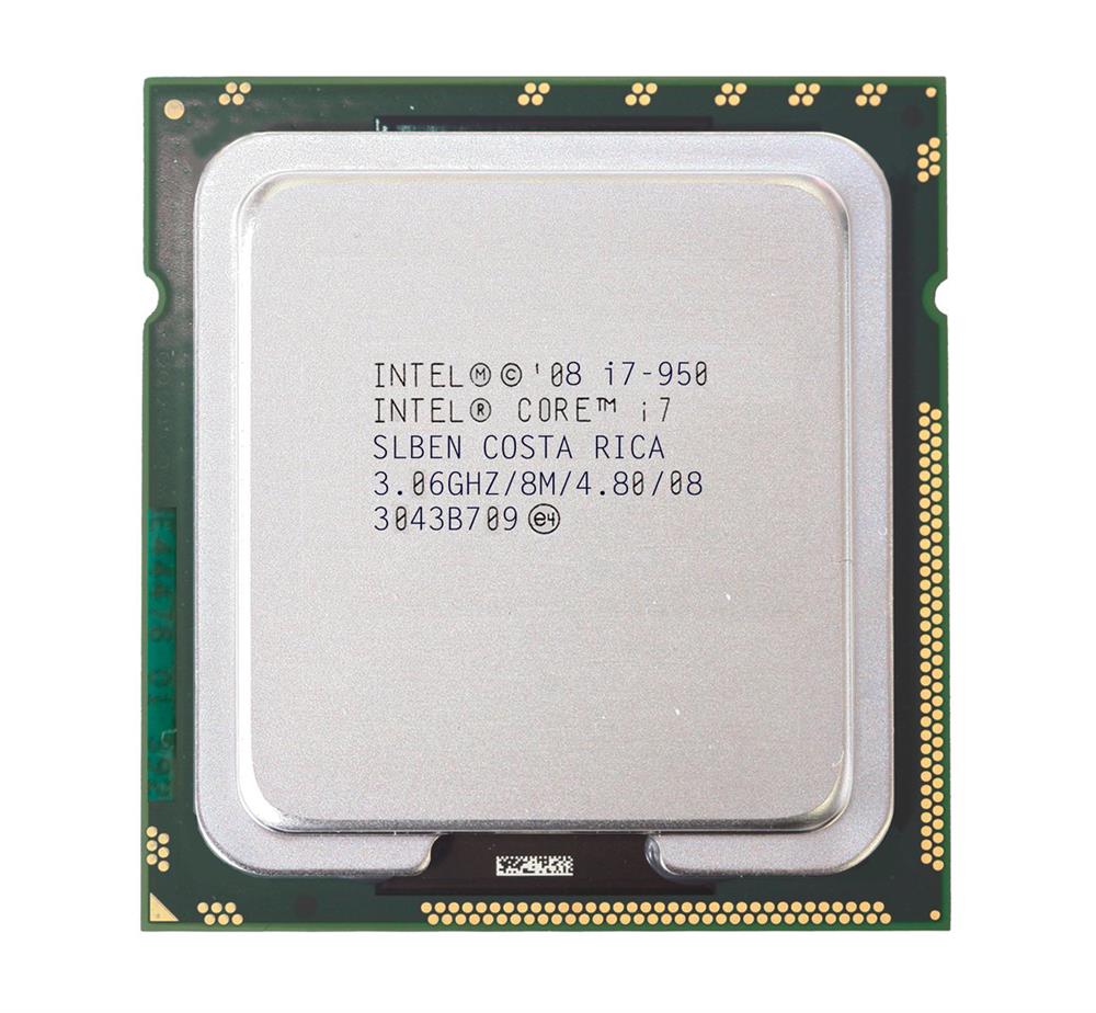 SLBEN Intel Core i7-950 Quad Core 3.06GHz 4.80GT/s QPI 8MB L3 Cache Socket LGA1366 Desktop Processor