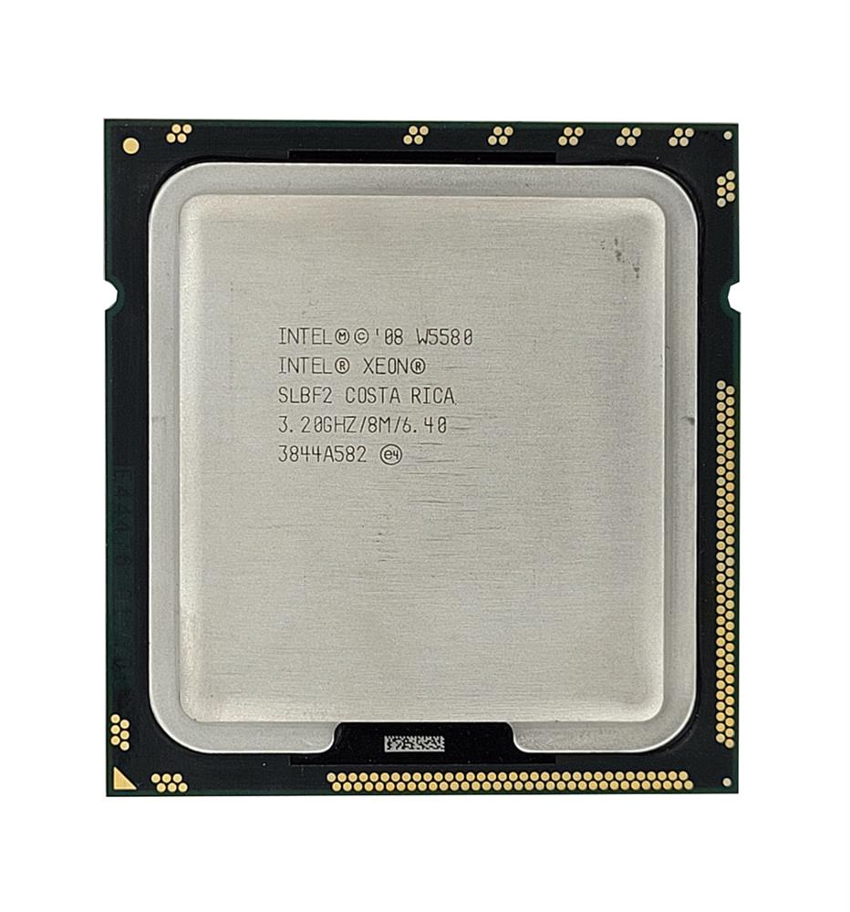 SLBF2 Intel Xeon W5580 Quad-Core 3.20GHz 6.40GT/s QPI 8MB L3 Cache Socket FCLGA1366 Processor