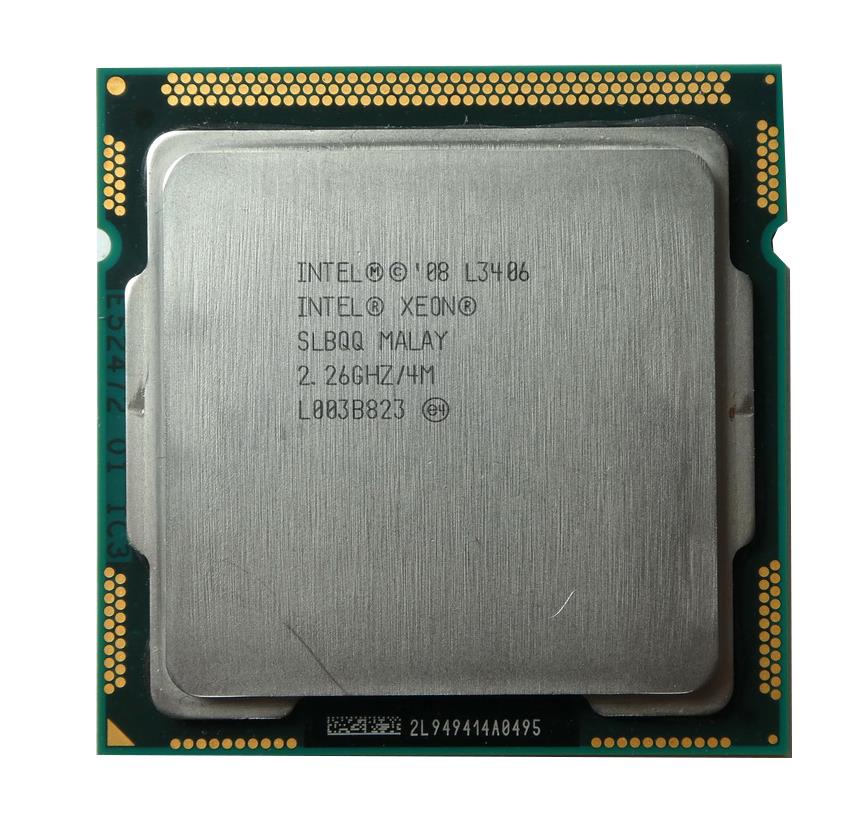SLBQQ Intel Xeon L3406 Dual-Core 2.26GHz 2.50GT/s DMI 4MB L3 Cache Socket FCLGA1156 Processor