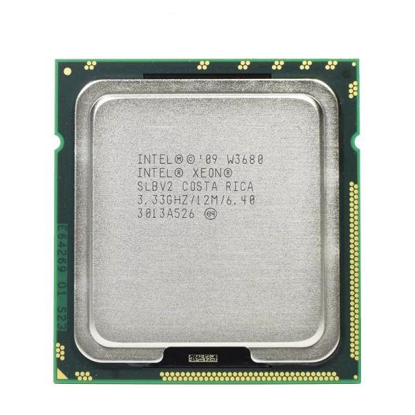 SLBV2 Intel Xeon W3680 6-Core 3.33GHz 6.40GT/s QPI 12MB L3 Cache Socket FCLGA1366 Processor