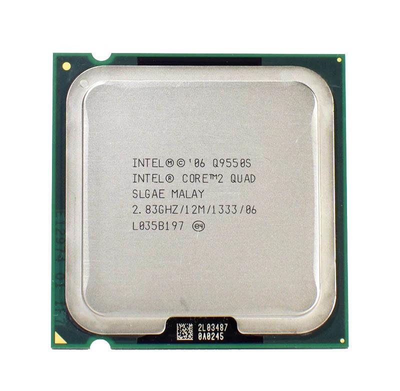 SLGAE Intel Core 2 Quad Q9550S 2.83GHz 1333MHz FSB 12MB L2 Cache Socket LGA775 Desktop Processor