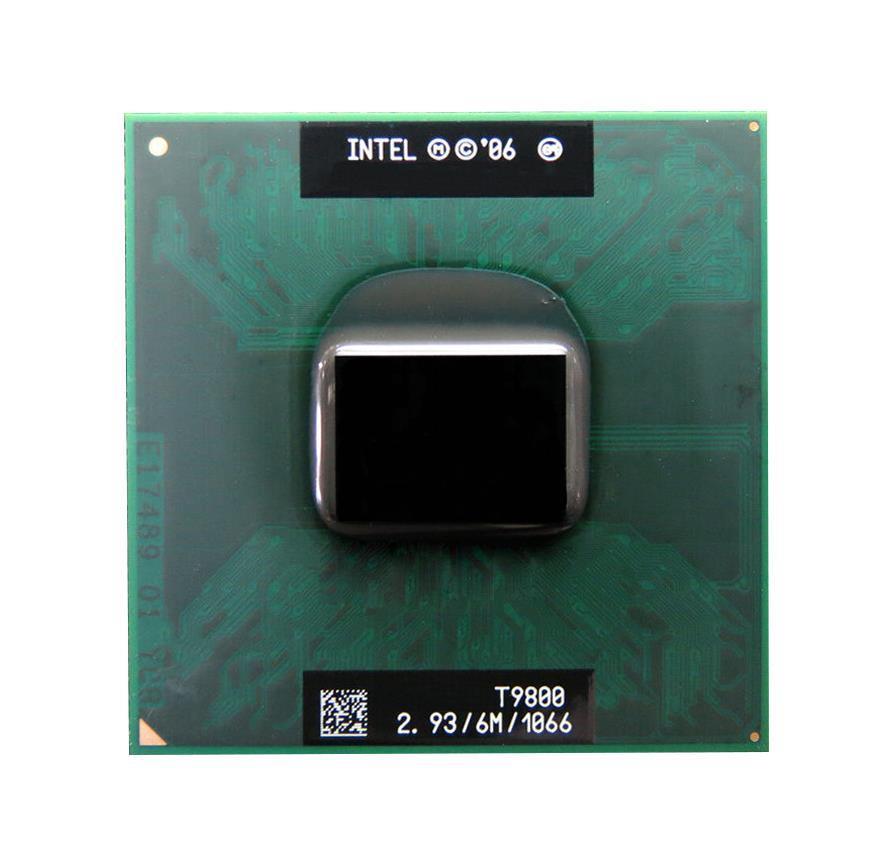 SLGES Intel Core 2 Duo T9800 2.93GHz 1066MHz FSB 6MB L2 Cache Socket PGA478 Mobile Processor