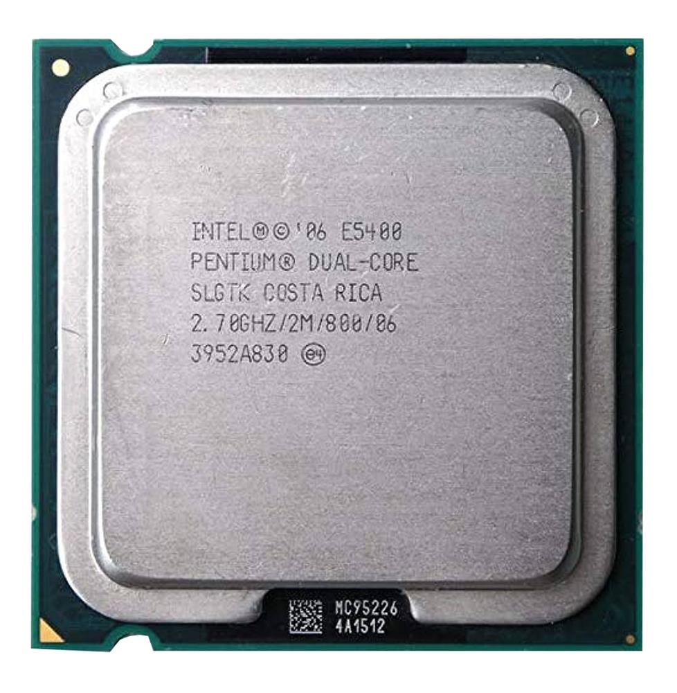 SLGTK Intel Pentium E5400 Dual-Core 2.70GHz 800MHz FSB 2MB L2 Cache Socket LGA775 Desktop Processor