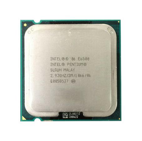 SLGUH Intel Pentium E6500 Dual-Core 2.93GHz 1066MHz FSB 2MB L2 Cache Socket LGA775 Desktop Processor