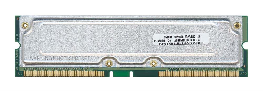 SM10661632P/512-IA Smart Modular 512MB RDRAM Memory Module 512MB (1 x 512MB) 1066MHz PC1066 RDRAM