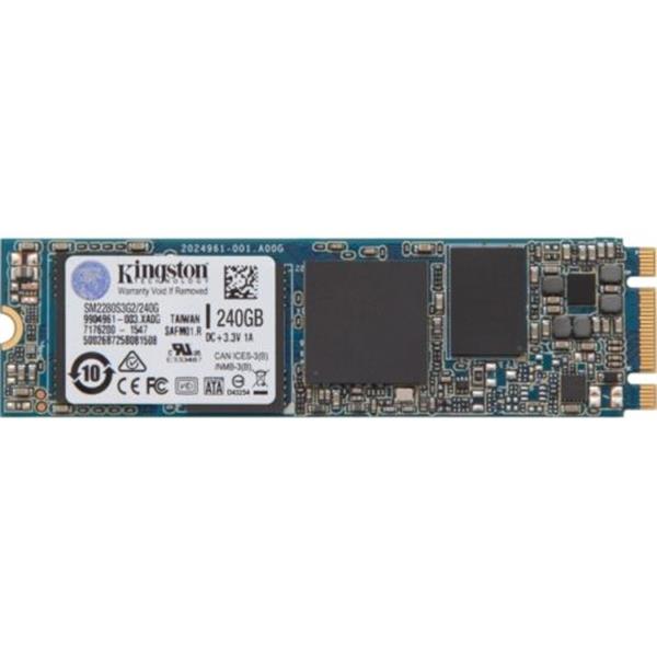 SM2280S3G2/240G Kingston SSDNow Series 240GB MLC SATA 6Gbps M.2 2280 Internal Solid State Drive (SSD)
