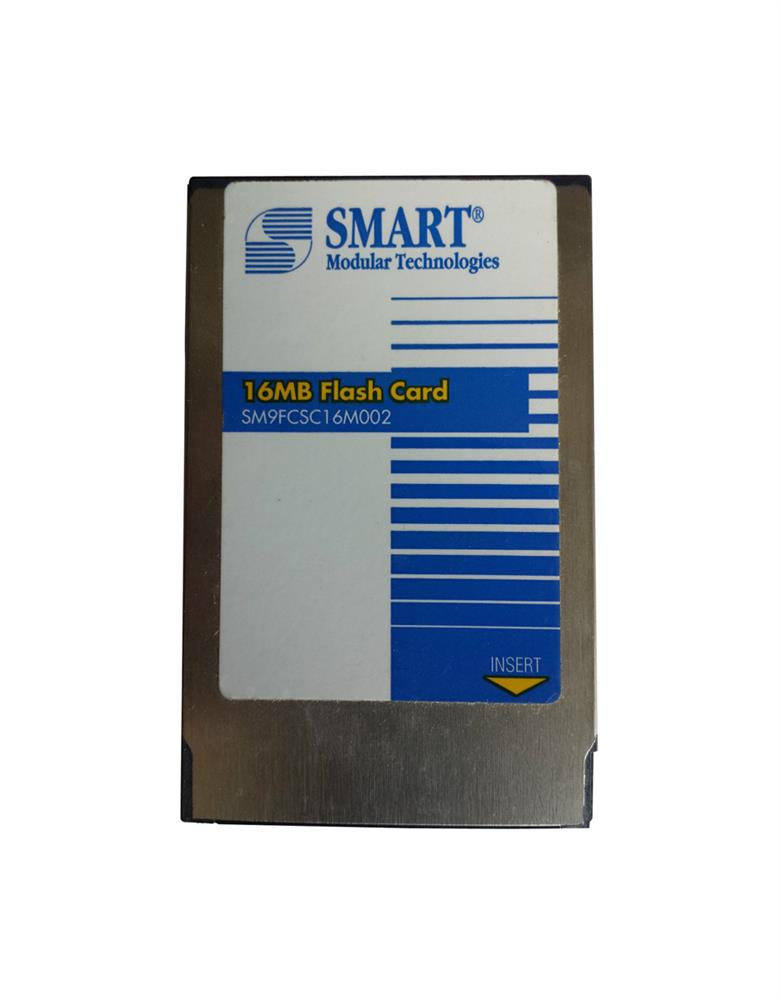 SM9FCS16M002 Cisco Smart Modular 16MB Flash Memory Card for 1600 Series