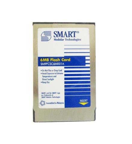 SM9FCSC6M001A Cisco Smart Modular 6MB Flash Memory Card for 1600 Series