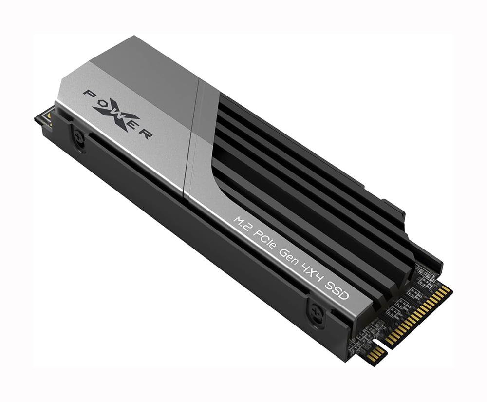SP02KGBP44XS7005 Silicon Power 2TB PCI Express NVMe 4.0 x4 M.2 Solid State Drive (SSD)