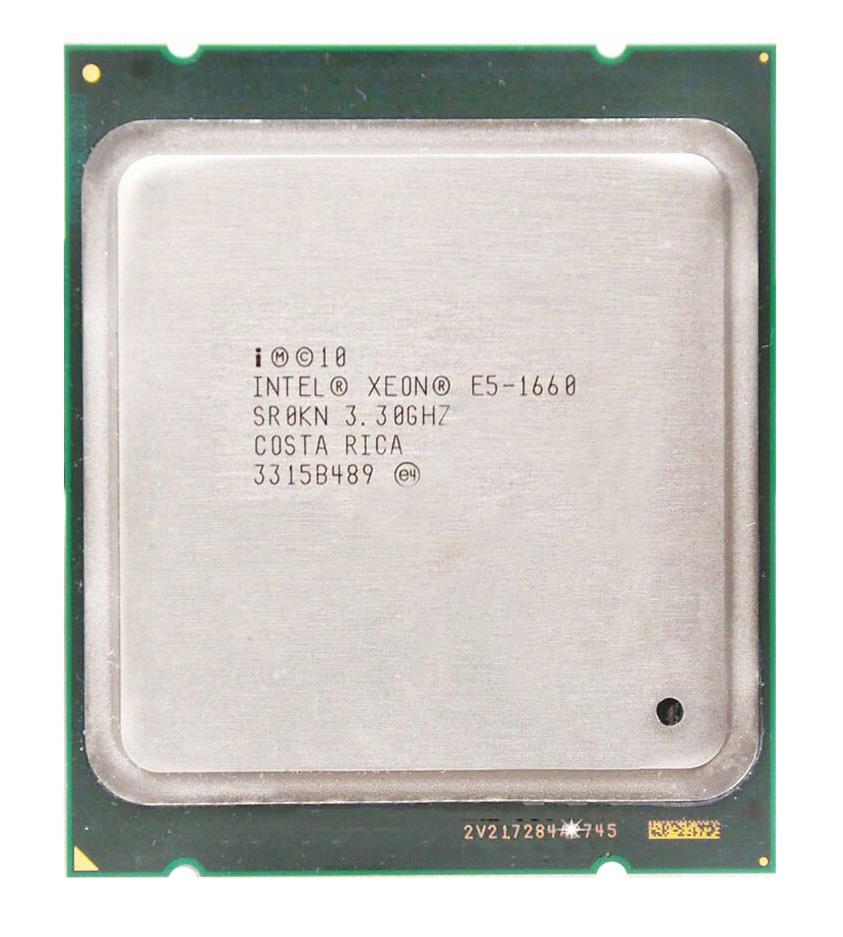 SR0KN Intel Xeon E5-1660 6-Core 3.30GHz 0.0GT/s QPI 15MB L3 Cache Socket FCLGA2011 Processor