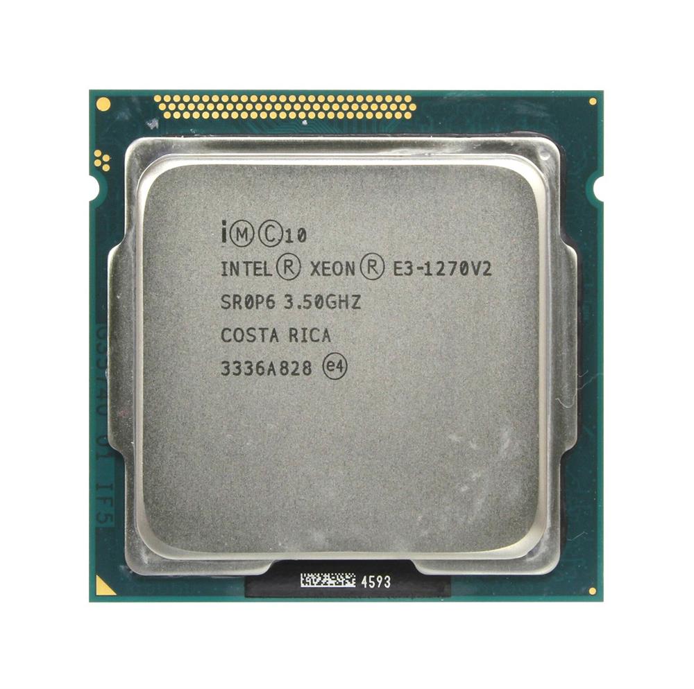 SR0P6 Intel Xeon E3-1270 v2 Quad-Core 3.50GHz 5.00GT/s DMI 8MB L3 Cache Socket FCLGA1155 Processor