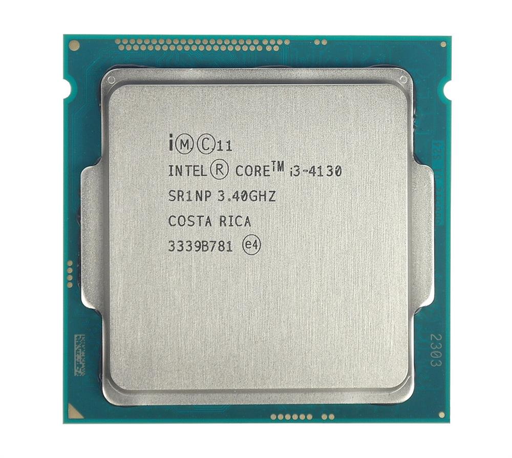 SR1NP Intel Core i3-4130 Dual-Core 3.40GHz 5.00GT/s DMI2 3MB L3 Cache Socket LGA1150 Desktop Processor