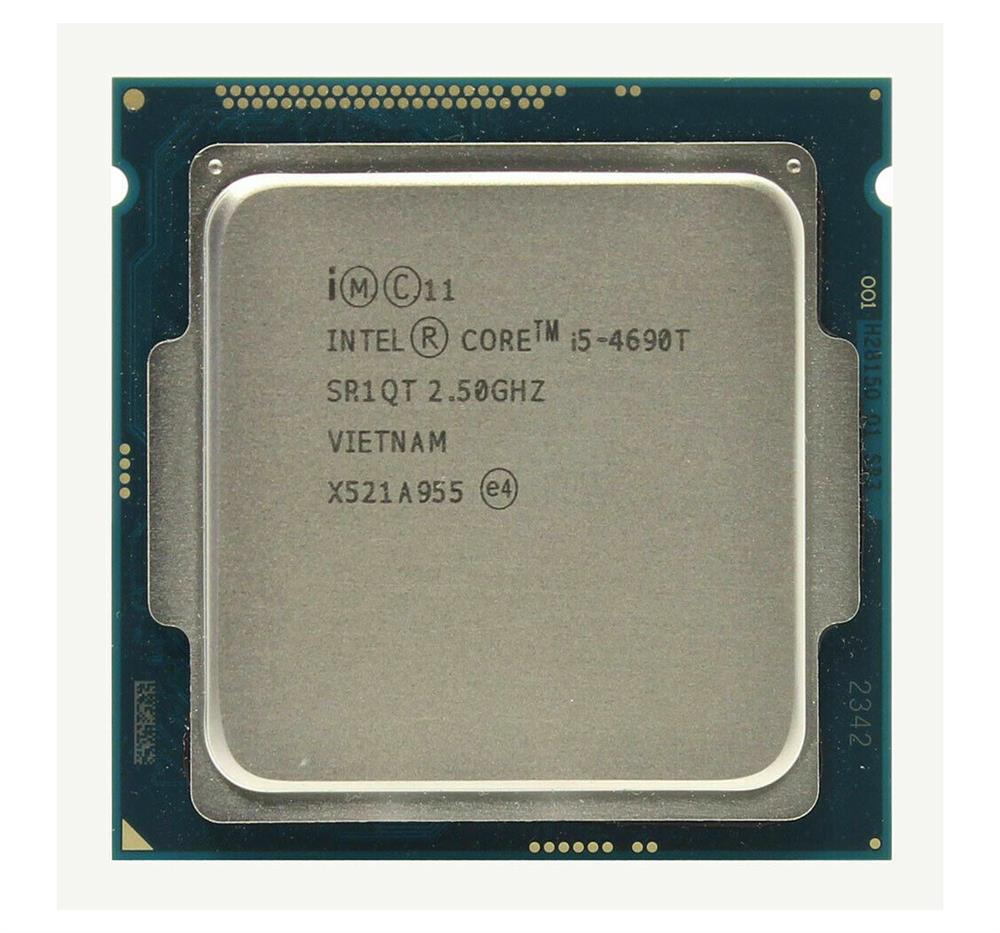 SR1QT Intel Core i5-4690T Quad Core 2.50GHz 5.00GT/s DMI2 6MB L3 Cache Socket LGA1150 Desktop Processor
