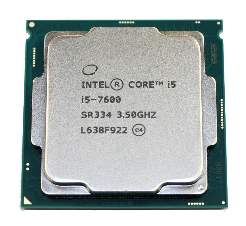 SR334 Intel Core i5-7600 Quad-Core 3.50GHz 8.00GT/s DMI3 6MB L3 Cache Socket LGA1151 Processor