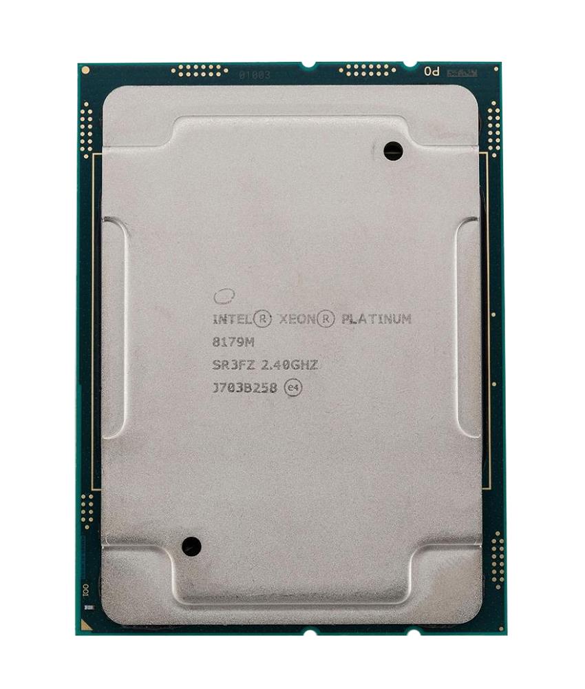 SR3FZ Intel Xeon Platinum 8179M 26-Core 2.40GHz 35.75MB L3 Cache Socket LGA3647 Processor
