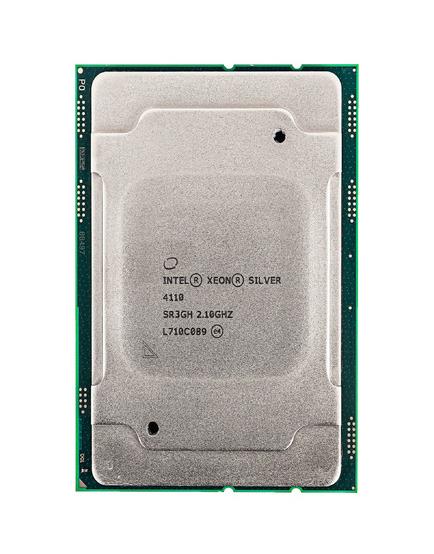SR3GH Intel Xeon Silver 4110 8-Core 2.10GHz 9.60GT/s UPI 11MB L3 Cache Socket LGA3647 Processor