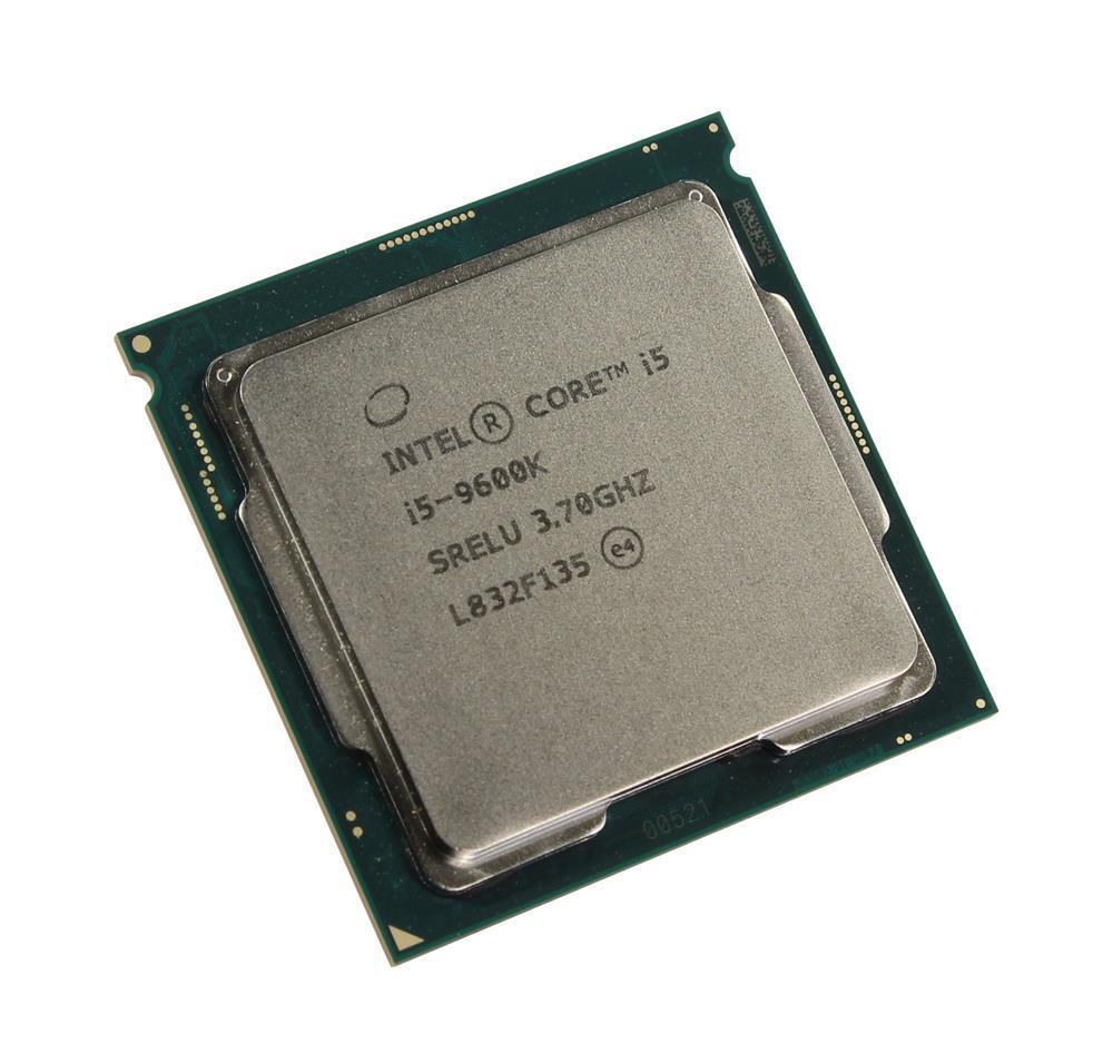 SRELU Intel Core i5-9600K 6-Core 3.70GHz 8.00GT/s DMI3 9MB L3 Cache Socket FCLGA1151 Desktop Processor