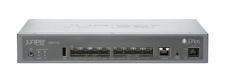 SRX110H-VA Juniper Router Appliance 10 Ports 1 Slots VDSL Desktop (Refurbished)
