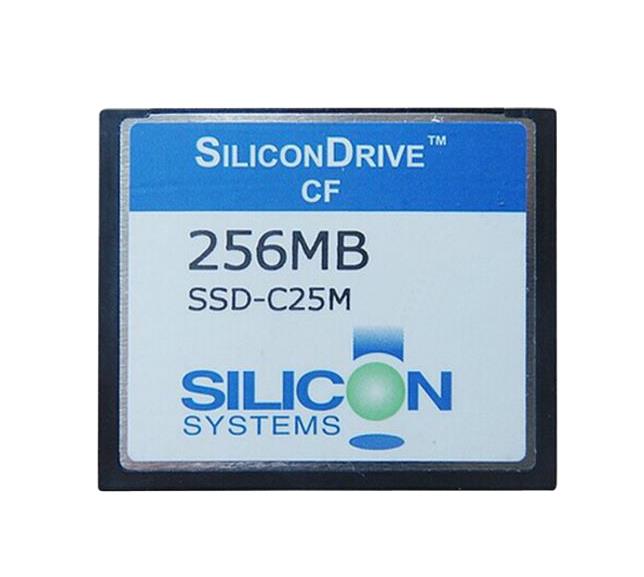SSD-C25M-3050 SiliconSystems SiliconDrive 256MB ATA/IDE (PATA) CompactFlash (CF) Type I Internal Solid State Drive (SSD)