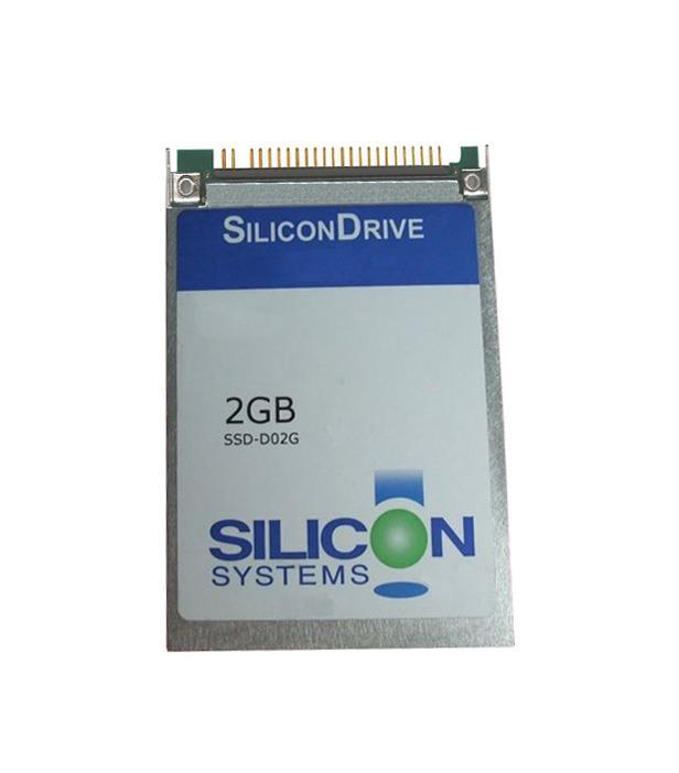 SSD-P02GI-3516 SiliconSystems SiliconDrive 2GB ATA PC Card Type II Internal Solid State Drive (SSD) (Industrial Grade)