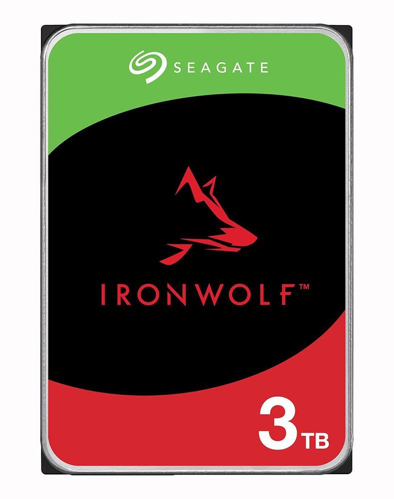 ST3000VN006-25PK Seagate IronWolf 3TB 5400RPM SATA 6Gbps 256MB Cache (512e) 3.5-inch Internal Hard Drive (25-Pack)