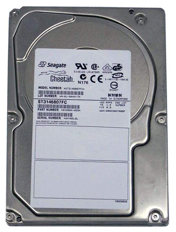 ST3146807FC Seagate Cheetah 10K.6 146.8GB 10000RPM Fibre Channel 2Gbps 8MB Cache 3.5-inch Internal Hard Drive
