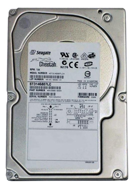 ST3146807LC Seagate Cheetah 10K.6 146.8GB 10000RPM Ultra-320 SCSI 80-Pin 8MB Cache 3.5-inch Internal Hard Drive