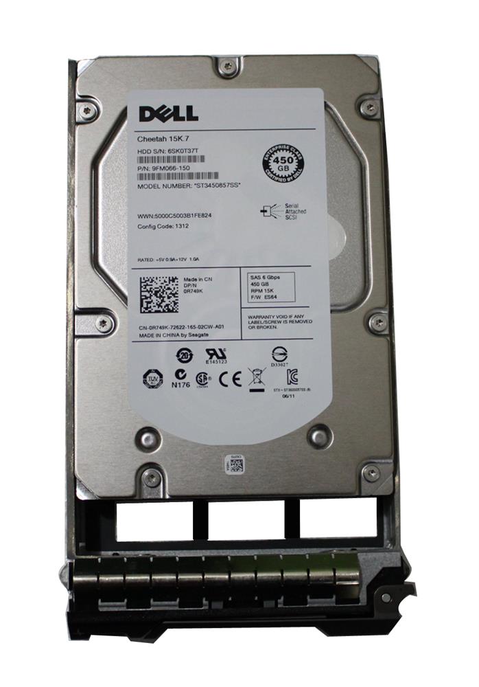 ST345857SS NetApp 450GB 15000RPM SAS 6Gbps 3.5-inch Internal Hard Drive