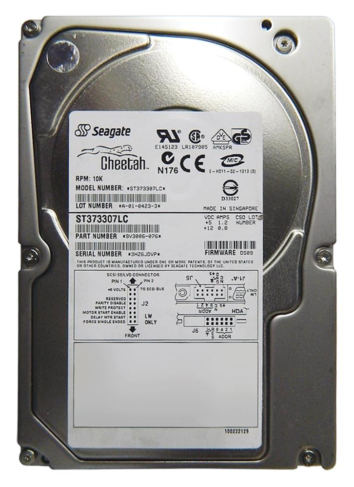 ST373307LC Seagate Cheetah 10K.6 73.4GB 10000RPM Ultra-320 SCSI 80-Pin 8MB Cache 3.5-inch Internal Hard Drive