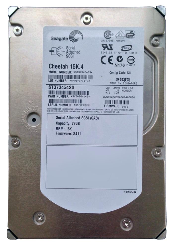 ST373454SS Seagate Cheetah 15K.4 73GB 15000RPM SAS 3Gbps 8MB Cache 3.5-inch Internal Hard Drive