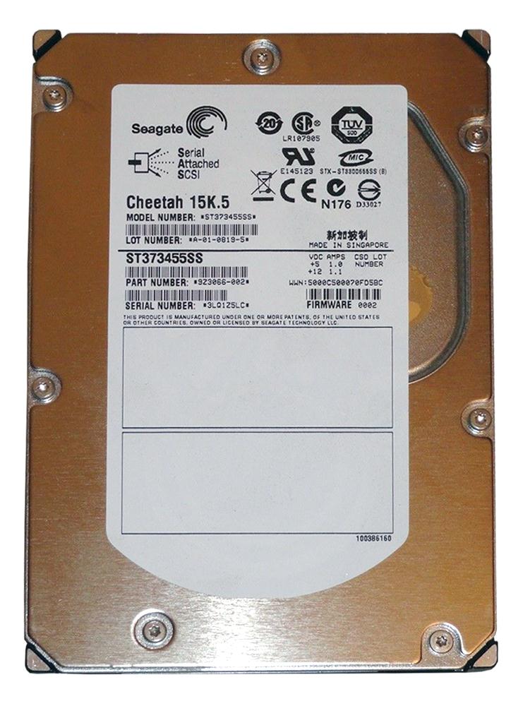 ST373455SS Seagate Cheetah 15K.5 73.4GB 15000RPM SAS 3Gbps 16MB Cache 3.5-inch Internal Hard Drive