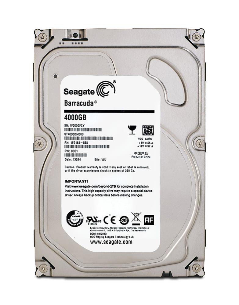 ST4000DM000-A1 Seagate Desktop HDD.15 4TB 5900RPM SATA 6Gbps 64MB Cache 3.5-inch Internal Hard Drive