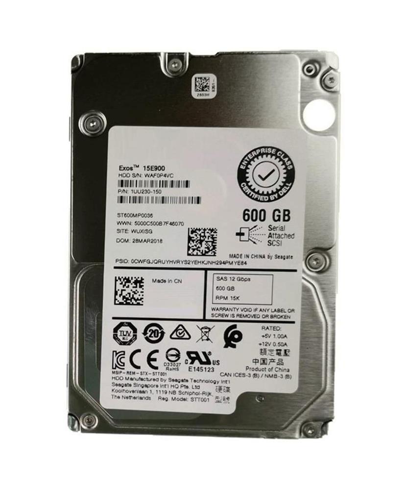 ST600MP0126 Seagate Enterprise Performance 600GB 15000RPM SAS 12Gbps 256MB Cache (ISE / 512e) 2.5-inch Internal Hard Drive