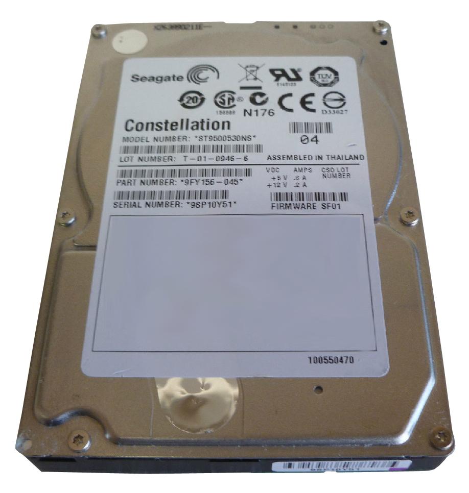 ST9500530NS Seagate Constellation 7200 500GB 7200RPM SATA 3Gbps 32MB Cache 2.5-inch Internal Hard Drive