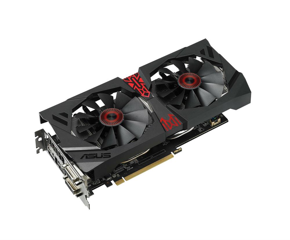 STRIX-R9380-DC2OC-4G ASUS AMD Radeon R9 380 4GB GDDR5 256-Bit 2x DVI/HDMI/DisplayPort PCI Express 3.0 Video Graphics Card