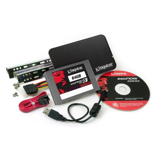SVP100S2/64GB Kingston SSDNow V+100 Series 64GB MLC SATA 3Gbps 2.5-inch Internal Solid State Drive (SSD)