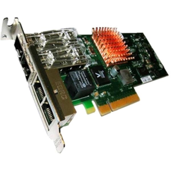 T422-SR QLogic 2-Port 1/10gbe Direct Attach + 2-Port 100mb/1gb Rj-45 Low Profile Uwire