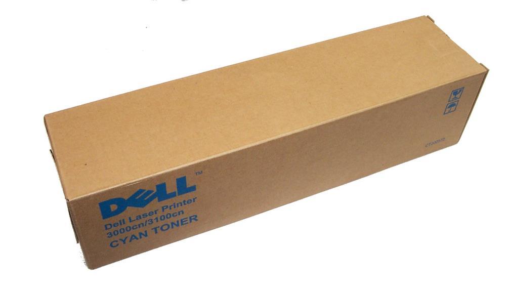 T6412 Dell 2K Toner Cyan Cartridge for 3000/3100CN Printer