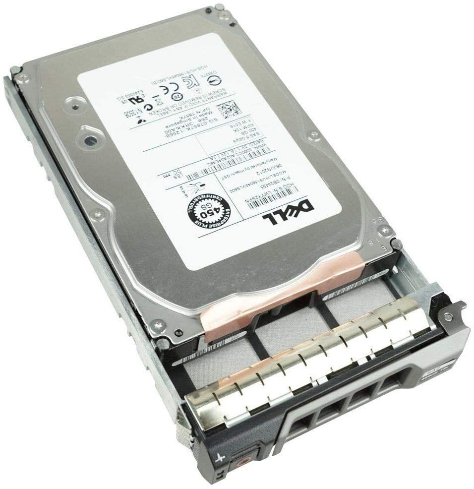 T857K Dell 450GB 15000RPM SAS 6Gbps 64MB Cache 3.5-inch Internal Hard Drive