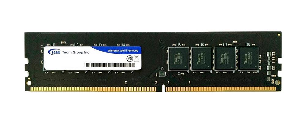 TED48G2133C1501 Team Group Elite 8GB PC4-17000 DDR4-2133MHz non-ECC Unbuffered CL15 288-Pin DIMM 1.2V Memory Module