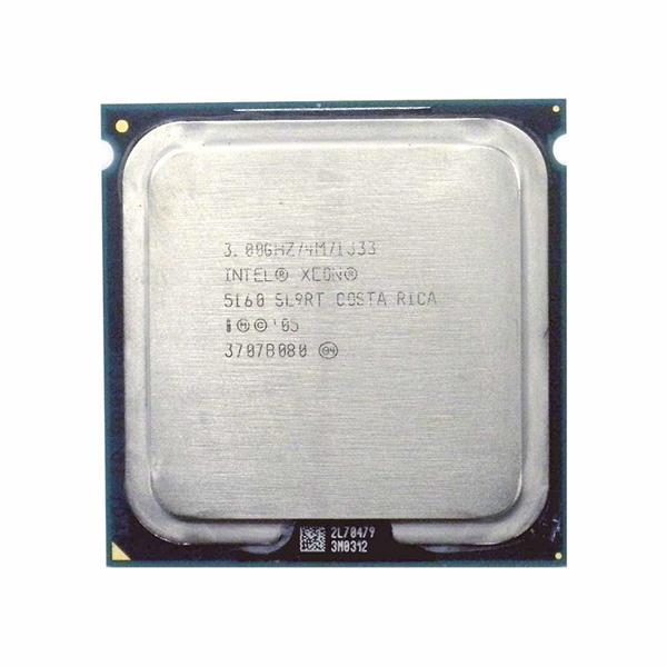 TJ730 Dell 3.00GHz 1333MHz FSB 4MB L2 Cache Intel Xeon 5160 Dual Core Processor Upgrade