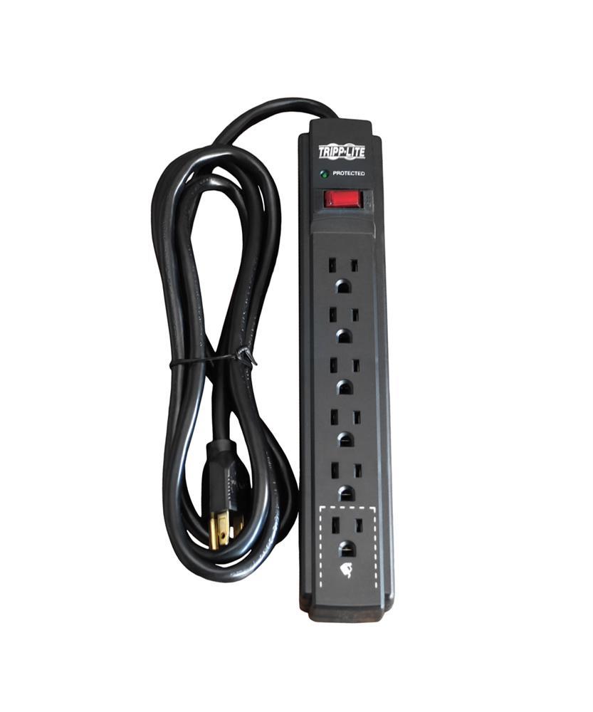 TLP606B-E5 Tripp Lite Surge Protector Strip 120V 6 Outlet 6ft Cord