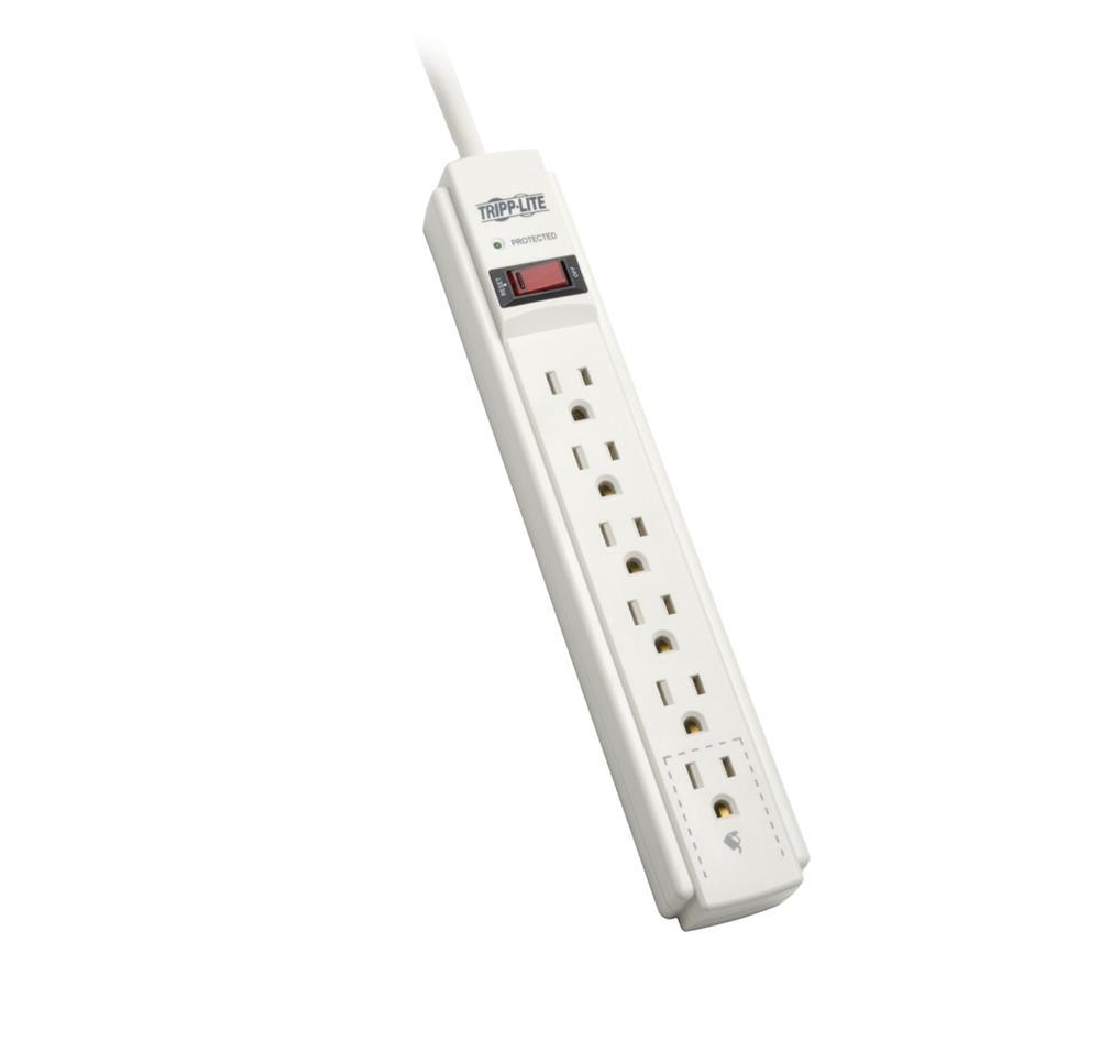 TLP606TAA-C3 Tripp Lite 6ft Cord 6-Outlet Surge Protector Strip