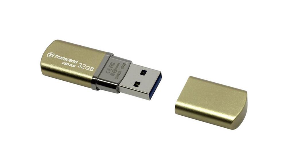 TS32GJF820G Transcend JetFlash 820 32GB USB 3.0 Flash Drive (Gold)