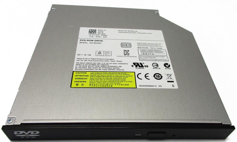 TTGJ9 Dell 8X SATA DVD-ROM Drive