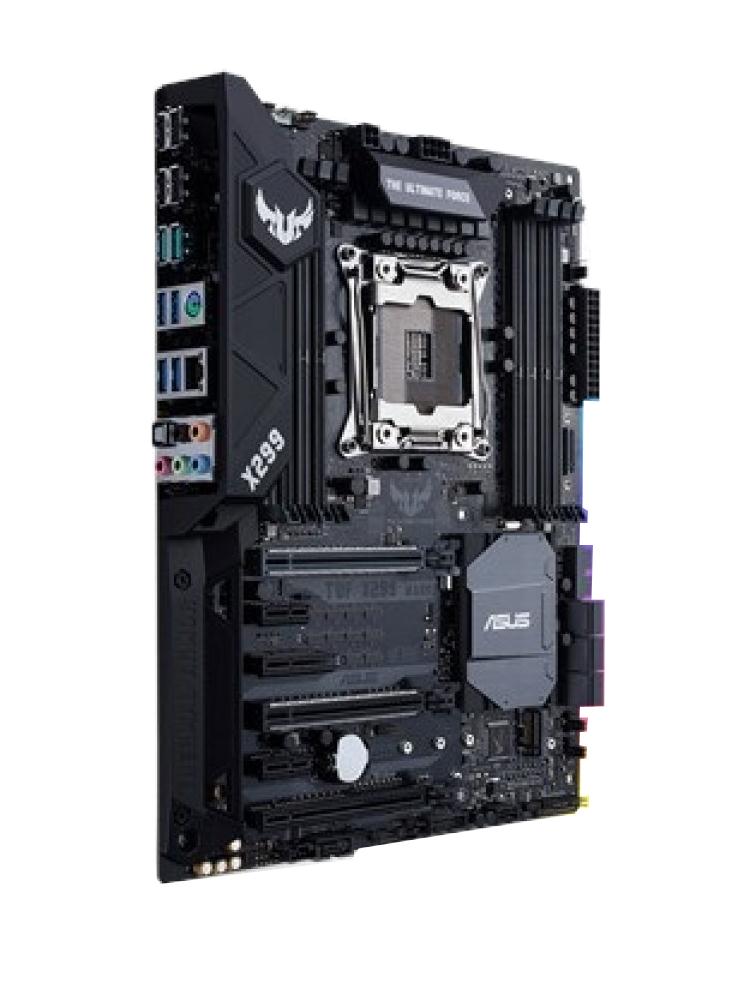 TUF X299 MARK 2 Asus Socket 2066 Intel X299 Chipset Core X-Series Processors Support DDR4 8x DIMM 6x SATA 6.0Gb/s ATX Motherboard (Refurbished)
