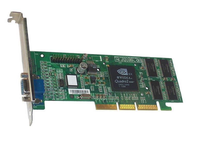 TW-05F734 Nvidia Quadro2 Mxr 32MB Agp Video Graphics Card
